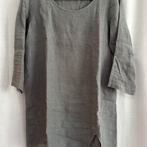 Cut Loose 100% linen women’s tunic top blouse dress Size small / medium